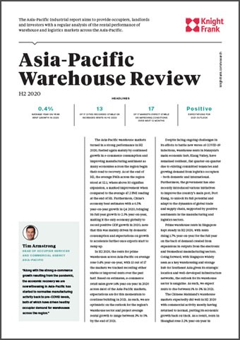 Asia Pacific Warehouse Review H2 2020 | KF Map – Digital Map for Property and Infrastructure in Indonesia